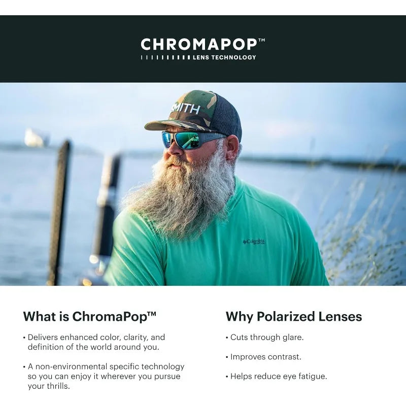 SMITH Emerge Sunglasses ChromaPop Lenses – Polarized Performance