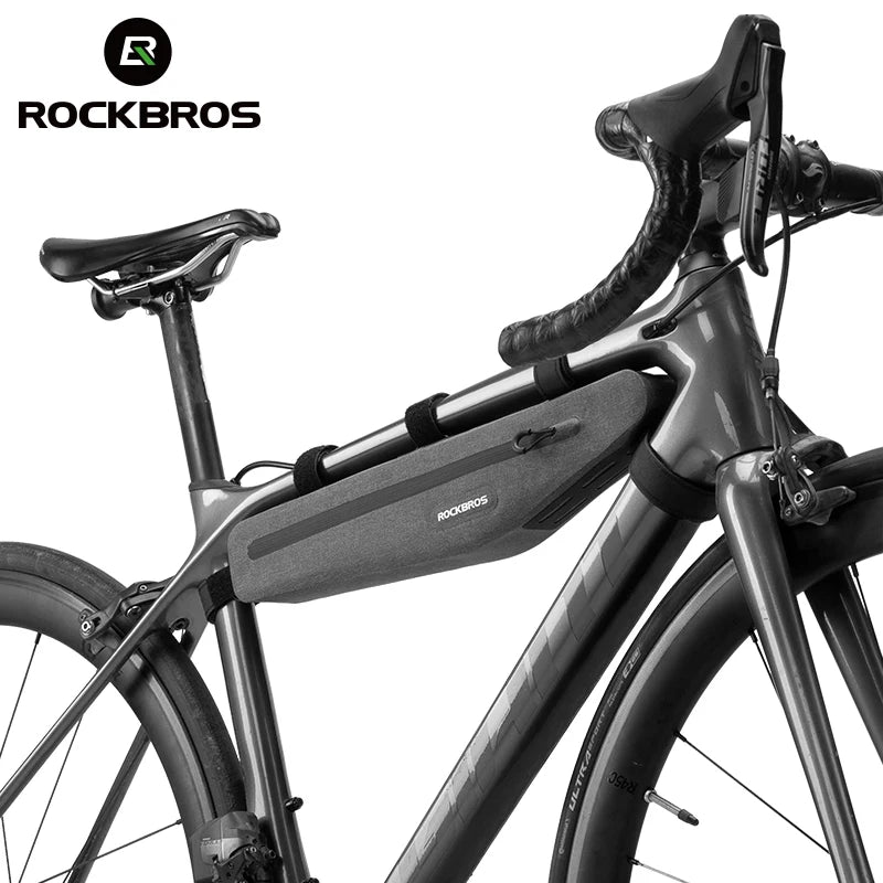 1.5L Waterproof Bike Bag Front Tube Triangle