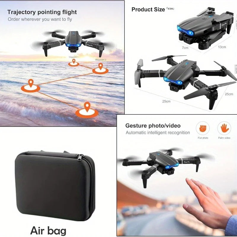 1080P Dual Camera E99Pro Drone Beginner Friendly