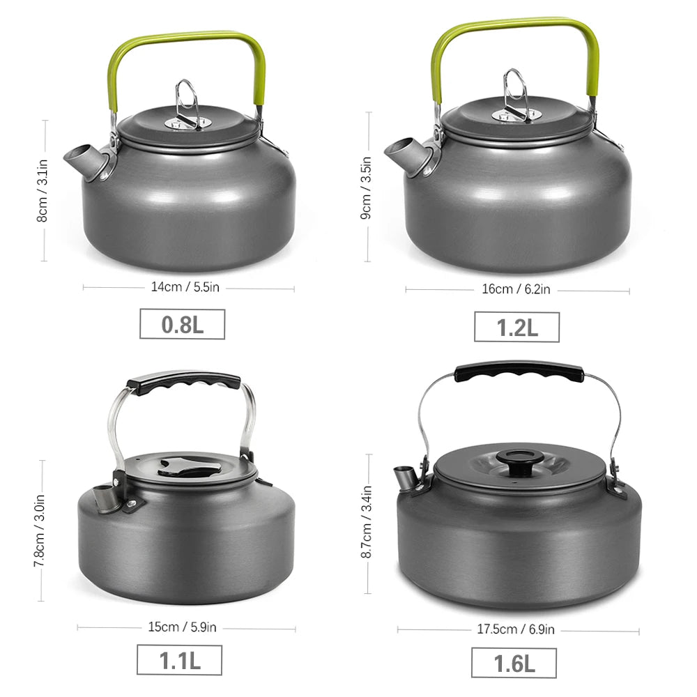 Teapot, Coffee Pot, Aluminum Alloy Tea Kettle