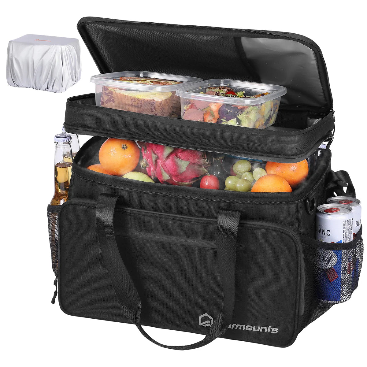 Leakproof, Collapsible, Soft Sided Cooler, Camping Cooler