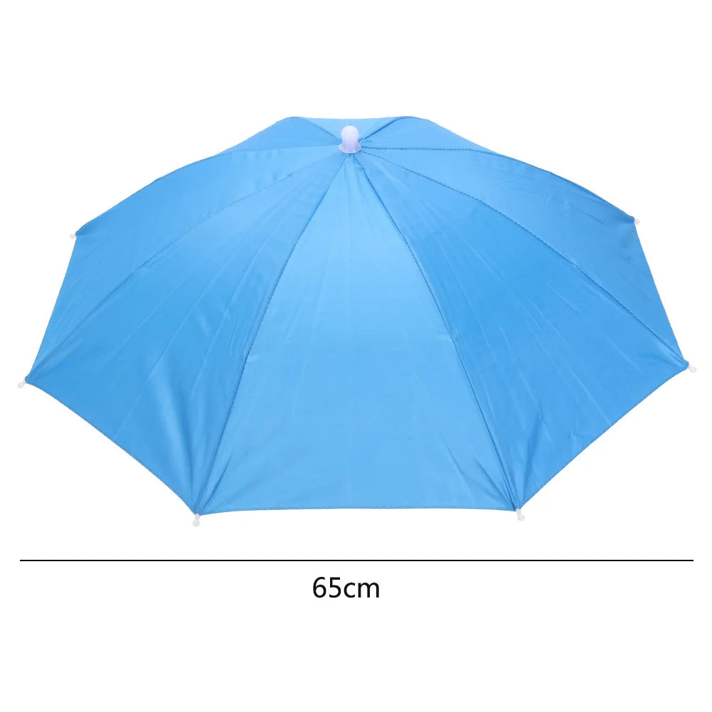 Outdoor Caps Umbrella Hat Foldable Sunshade Headwear