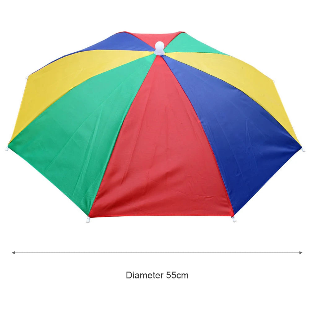 Outdoor Caps Umbrella Hat Foldable Sunshade Headwear