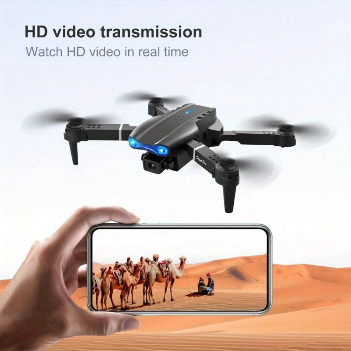 1080P Dual Camera E99Pro Drone Beginner Friendly
