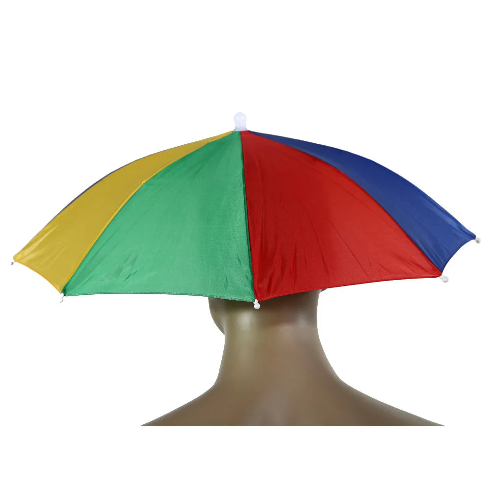 Umbrella Hat Sunscreen Universal Headwear UV Protection