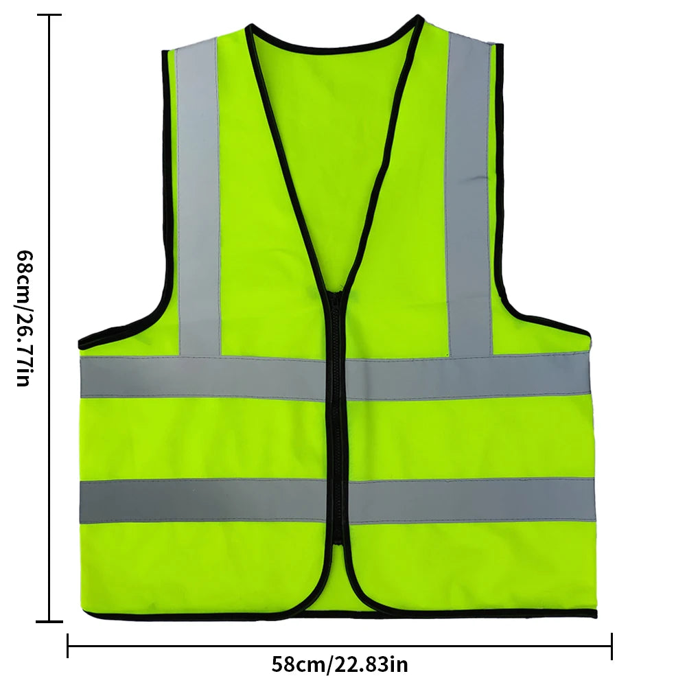 Reflective Safety Vest High Visibility Work Security