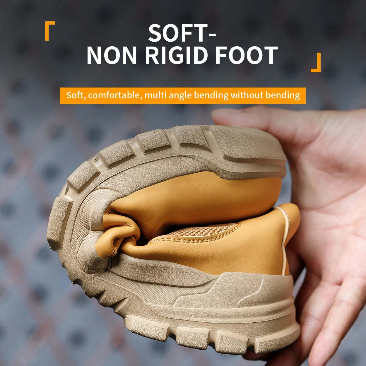 Waterproof Men's Safety Work Boots Steel Toe