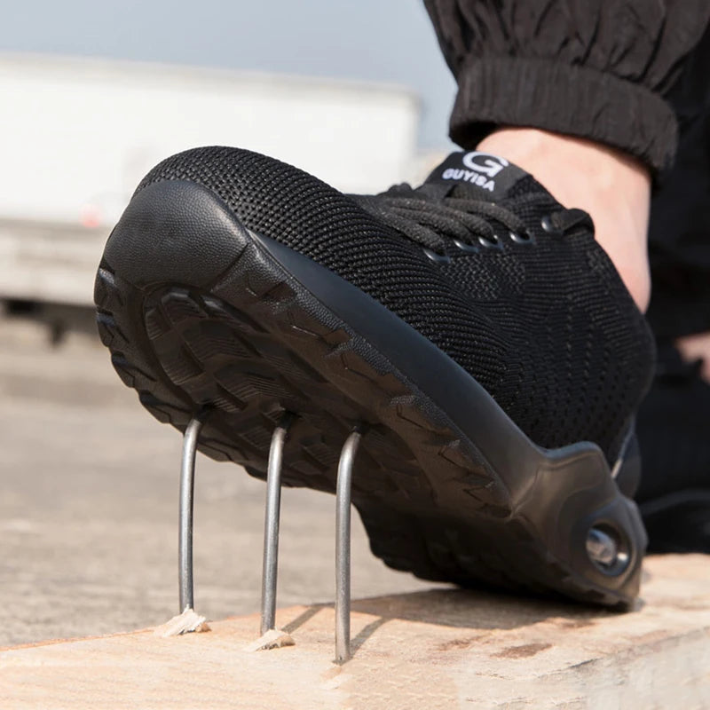 Men Steel Toe Indestructible Work Hiking shoes