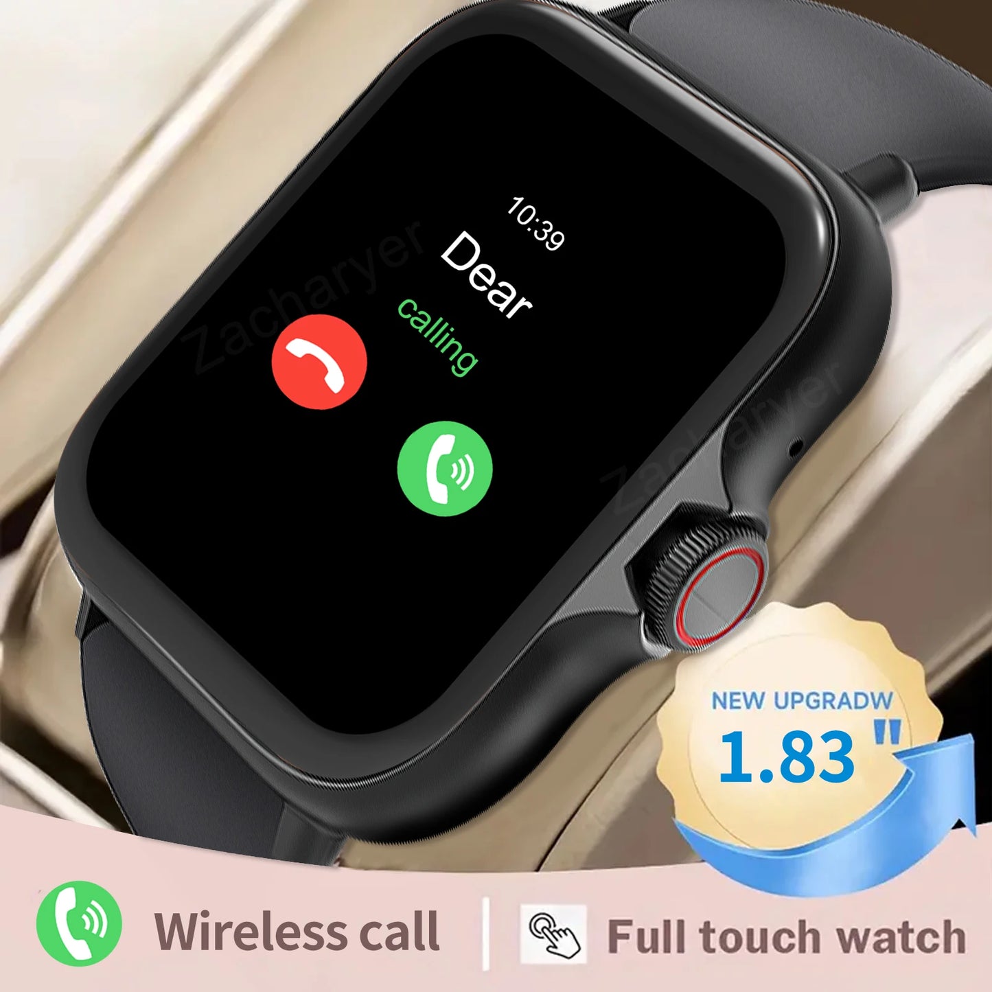 Smartwatch Bluetooth Call Android iPhone Fitness Tracker