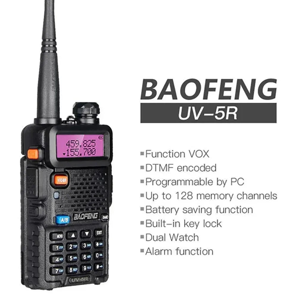 5W 8W High Power Portable Walkies Talkies