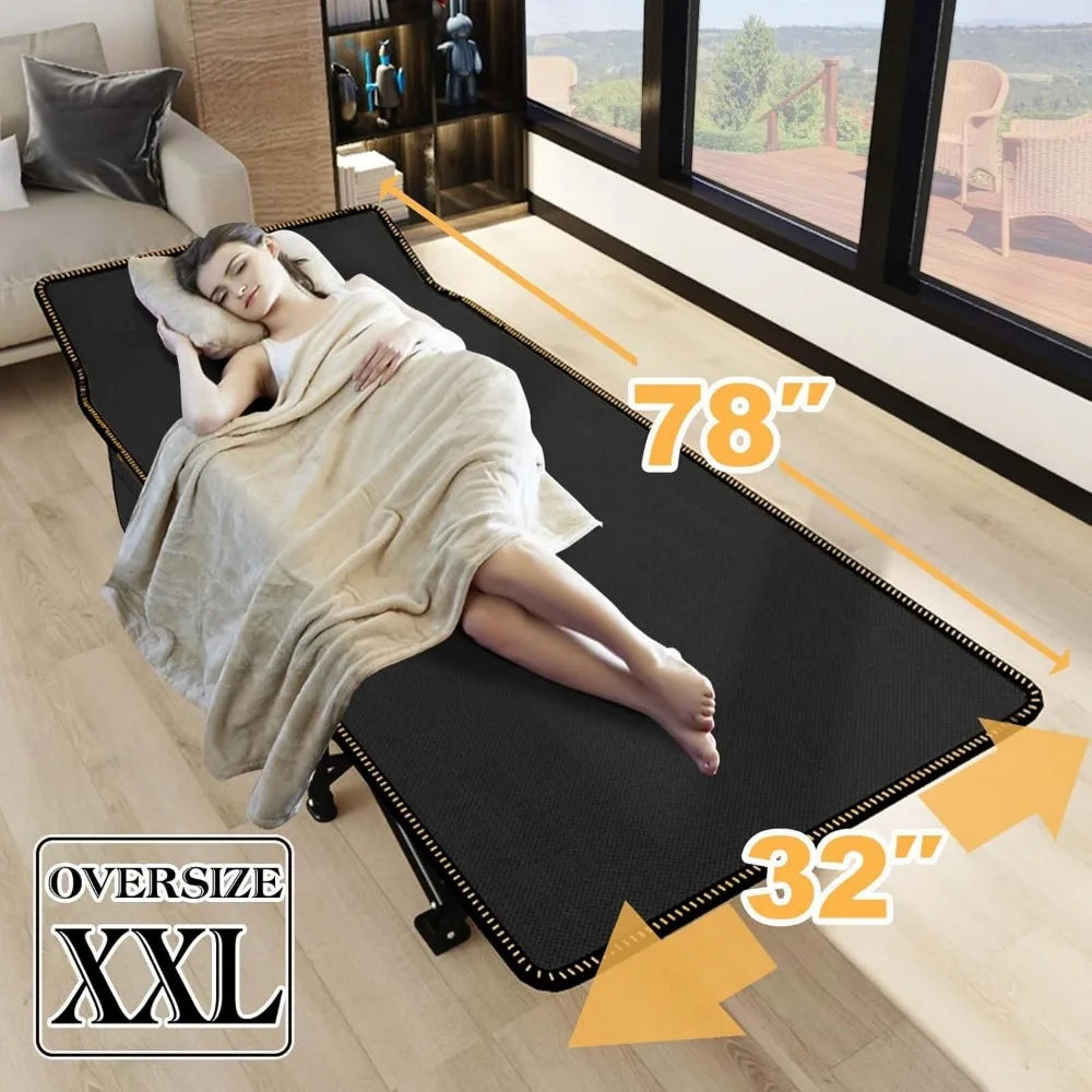 Heavy Duty Sleeping Cots with Carry Bag,