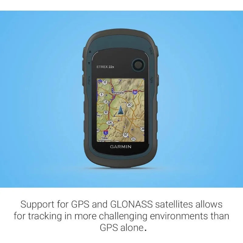 eTrex 22x, Rugged Handheld GPS Navigator (Renewed)