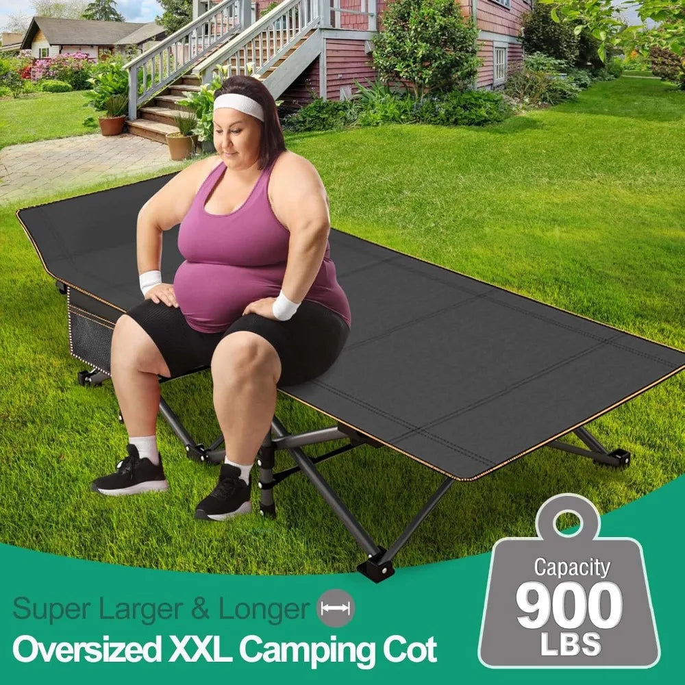 Heavy Duty Sleeping Cots with Carry Bag,