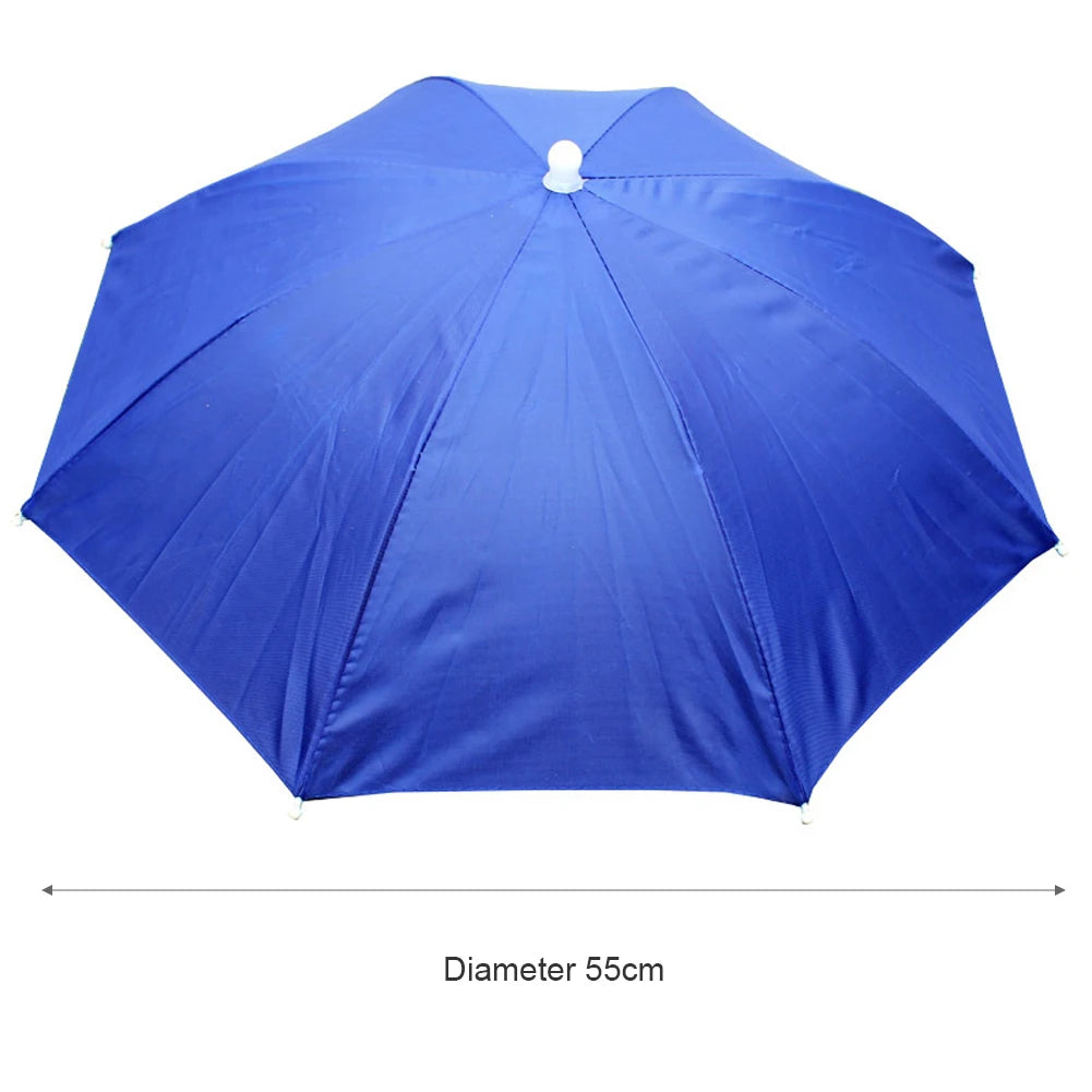 Outdoor Caps Umbrella Hat Foldable Sunshade Headwear