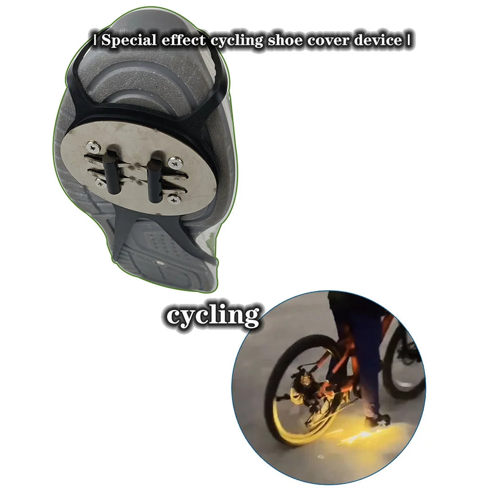 Spark Cycling Shoes Cover, Sparking Flint Pads