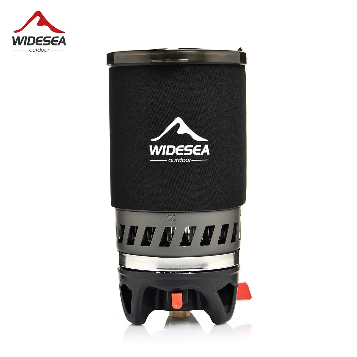 Outdoor Gas Stove Burner with Heat Exchanger