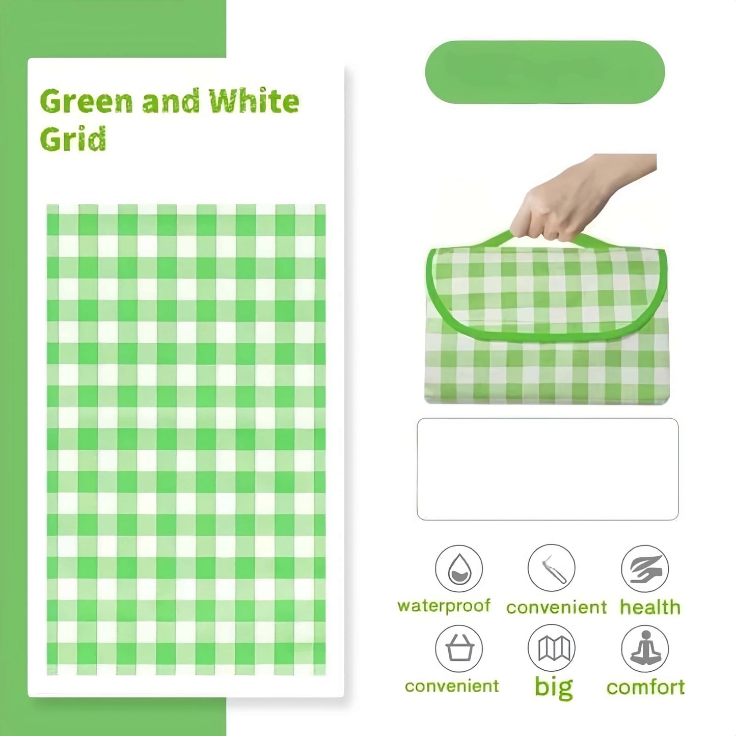 Camping Picnic Blanket, Outdoor Mat, Tent Cushion,