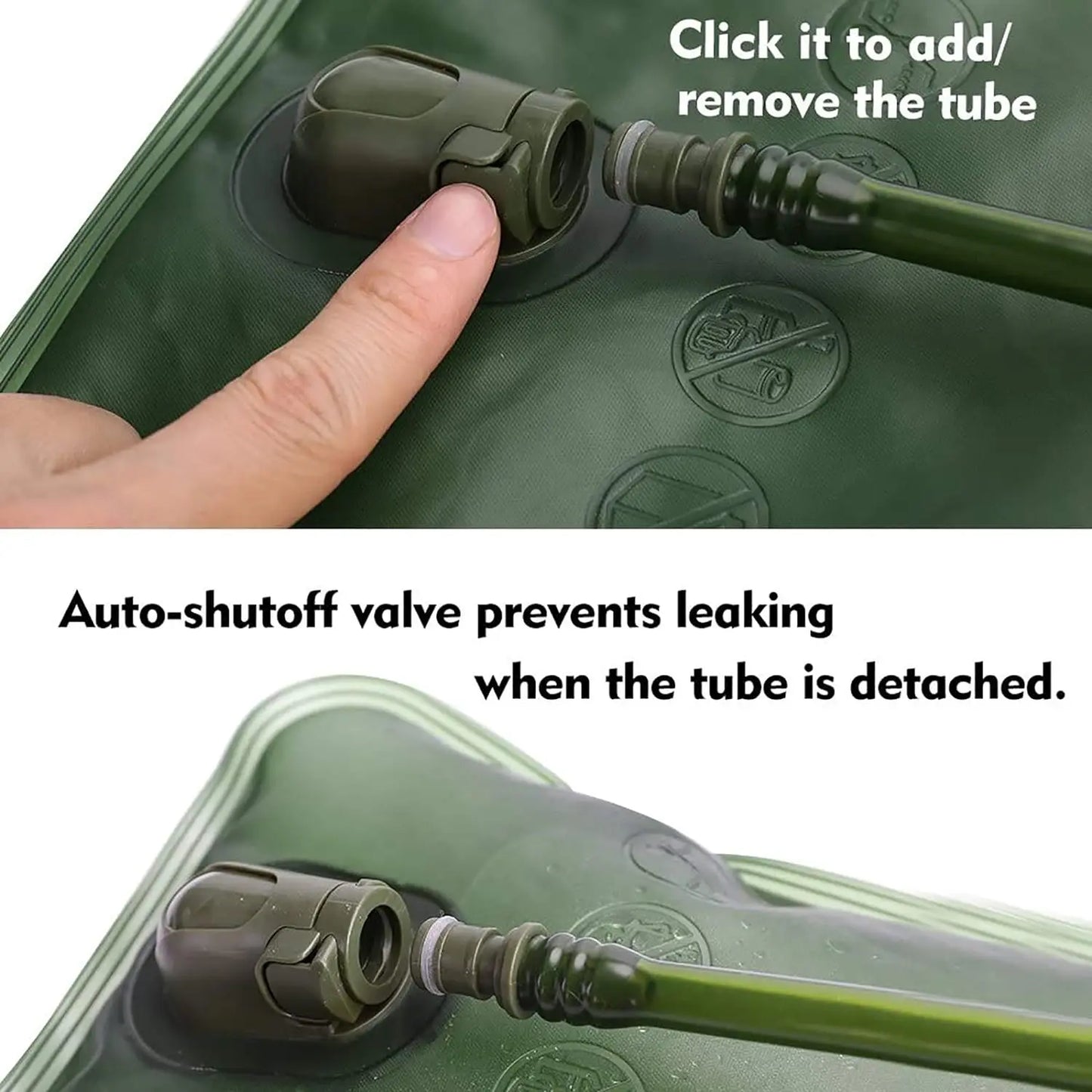 Hydration Bladder 2L, Leak Proof Water Reservoir