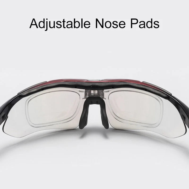 ROCKBROS Photochromic polarized Cycling Sunglasses Myopia Frame