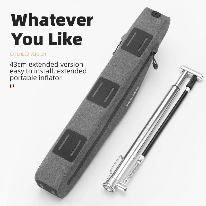 1.5L Waterproof Bike Bag Front Tube Triangle