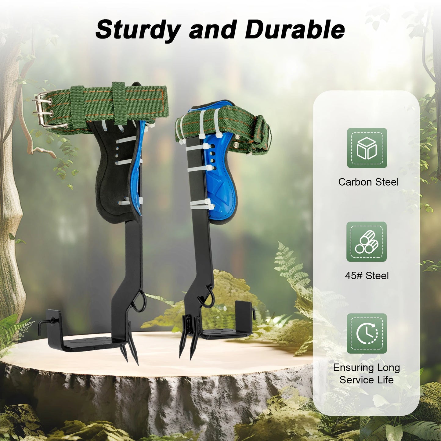 Tree Climbing Gear 100kg /220lbs. Load Capacity