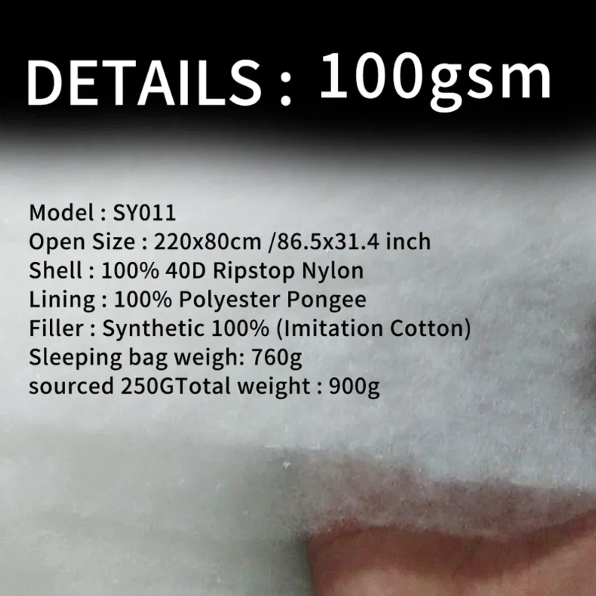 Kamperbox Camping 3 Season Sleeping Bag Camping