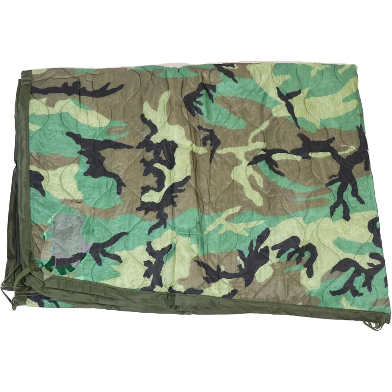 Military Camping Blanket, Woobie Blanket Poncho Liner