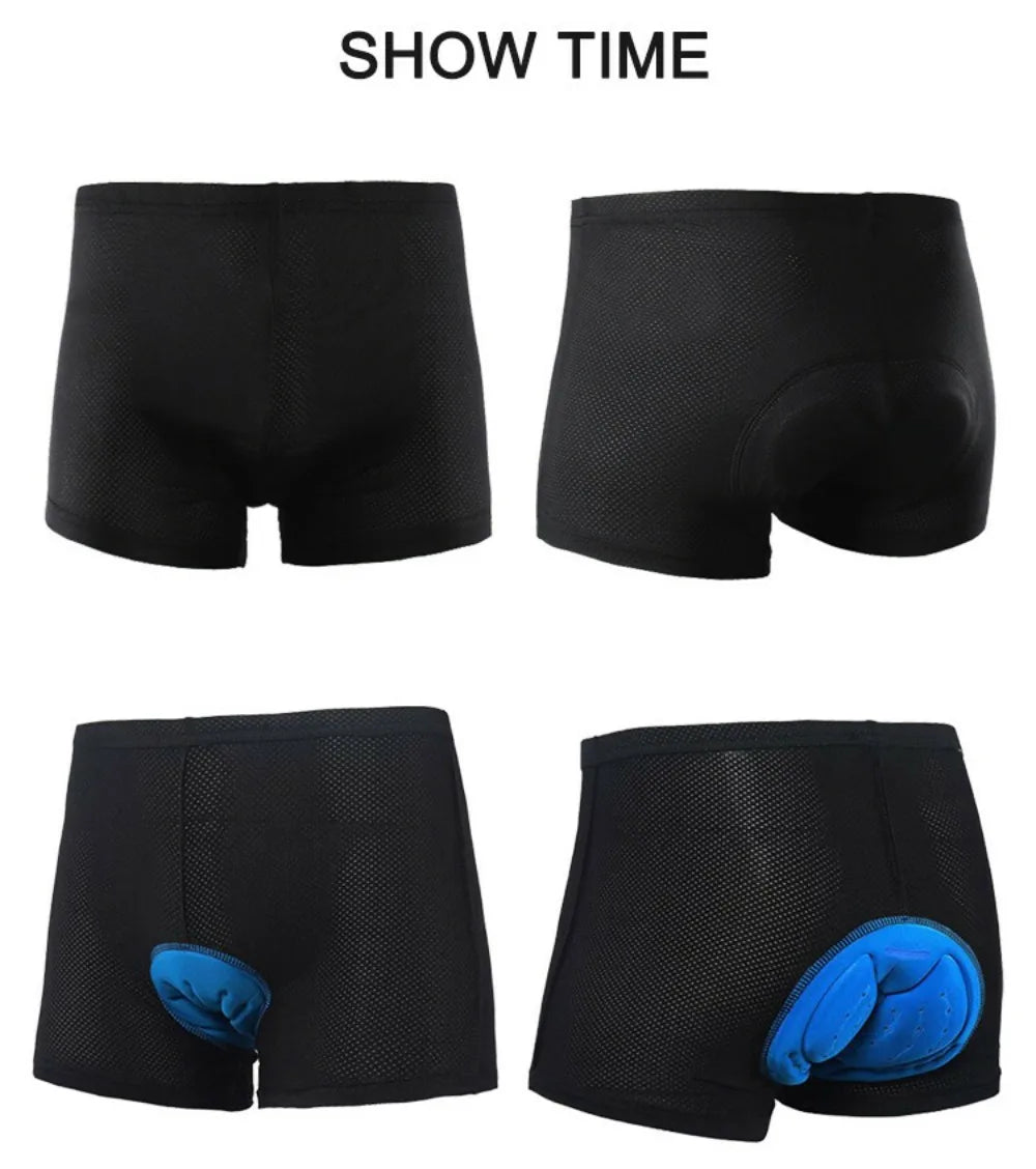 3D GEL Padded Bike Bicycle Cycling Underwear