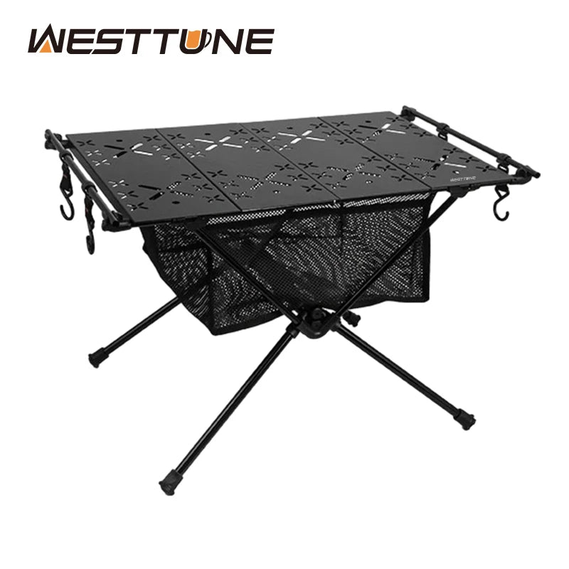 Folding Camping Table Aluminum Lightweight Portable Table