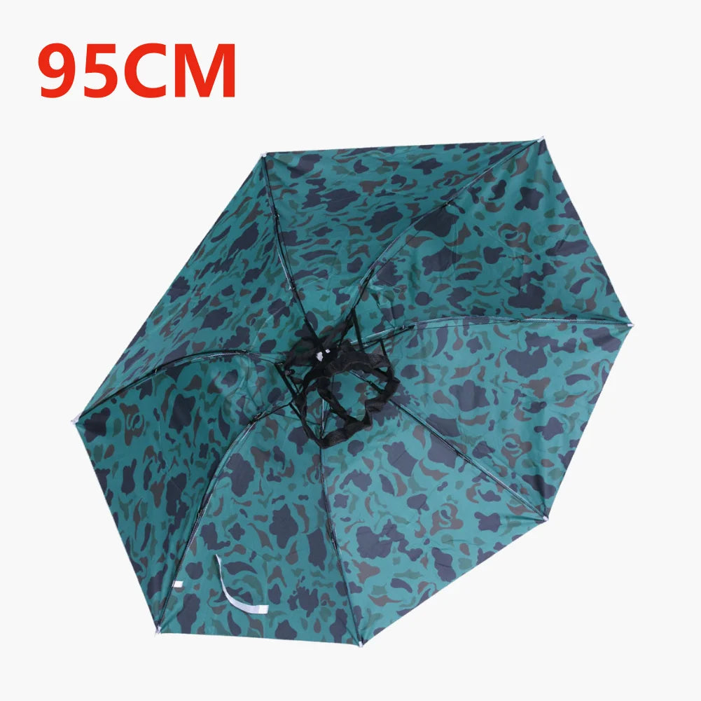 Outdoor Caps Umbrella Hat Foldable Sunshade Headwear