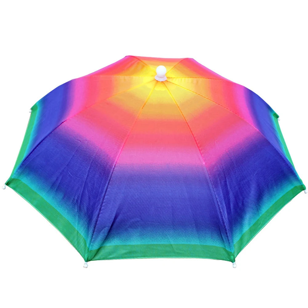 Outdoor Caps Umbrella Hat Foldable Sunshade Headwear