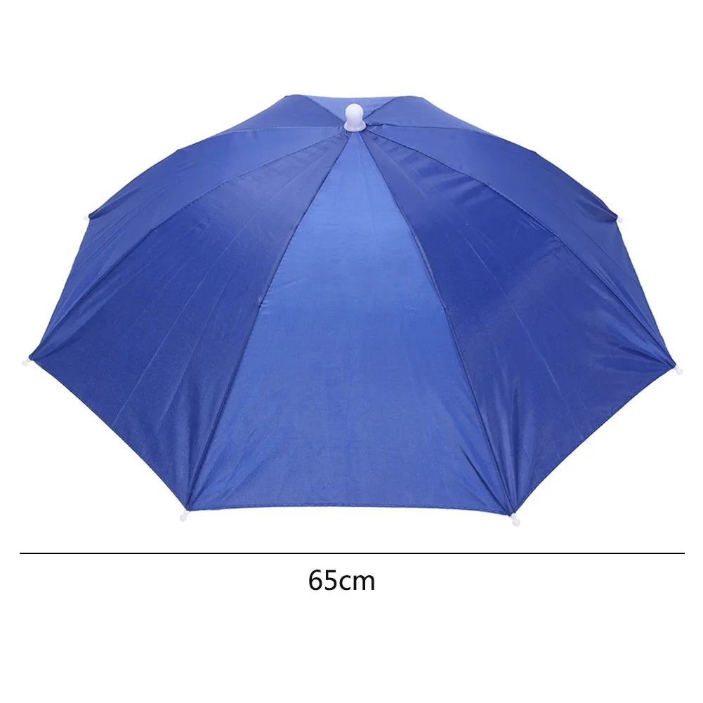 Outdoor Caps Umbrella Hat Foldable Sunshade Headwear