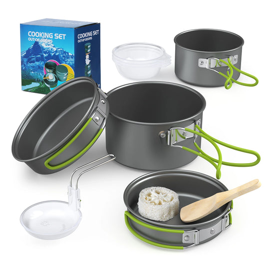 Camping Cookware, Travel Tableware, Outdoor Picnic Set