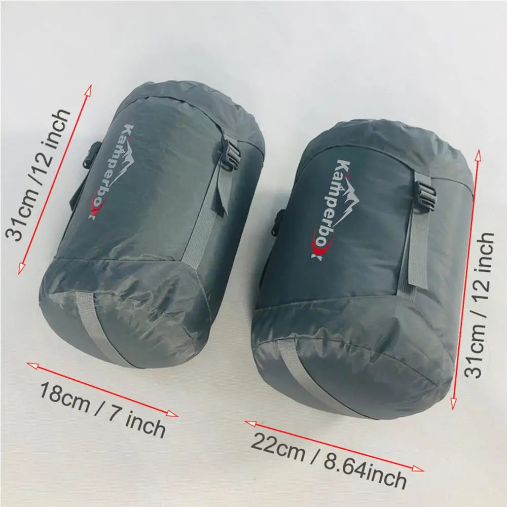 Ultralight Kamperbox Down Sleeping Bag for Winter Camping - Compact & Portable Travel Gear