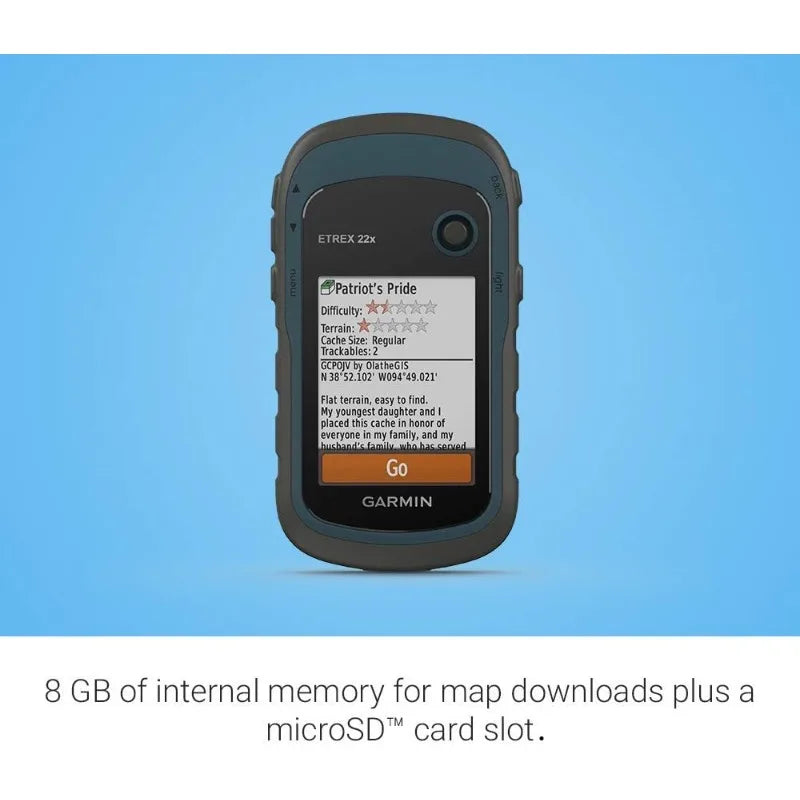 eTrex 22x, Rugged Handheld GPS Navigator (Renewed)