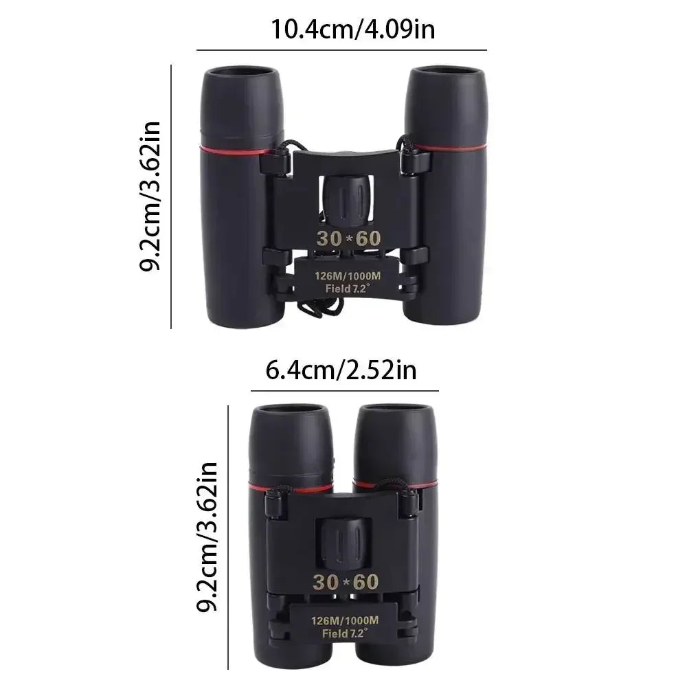 1000m 30x60 Compact Zoom Binoculars Long Range
