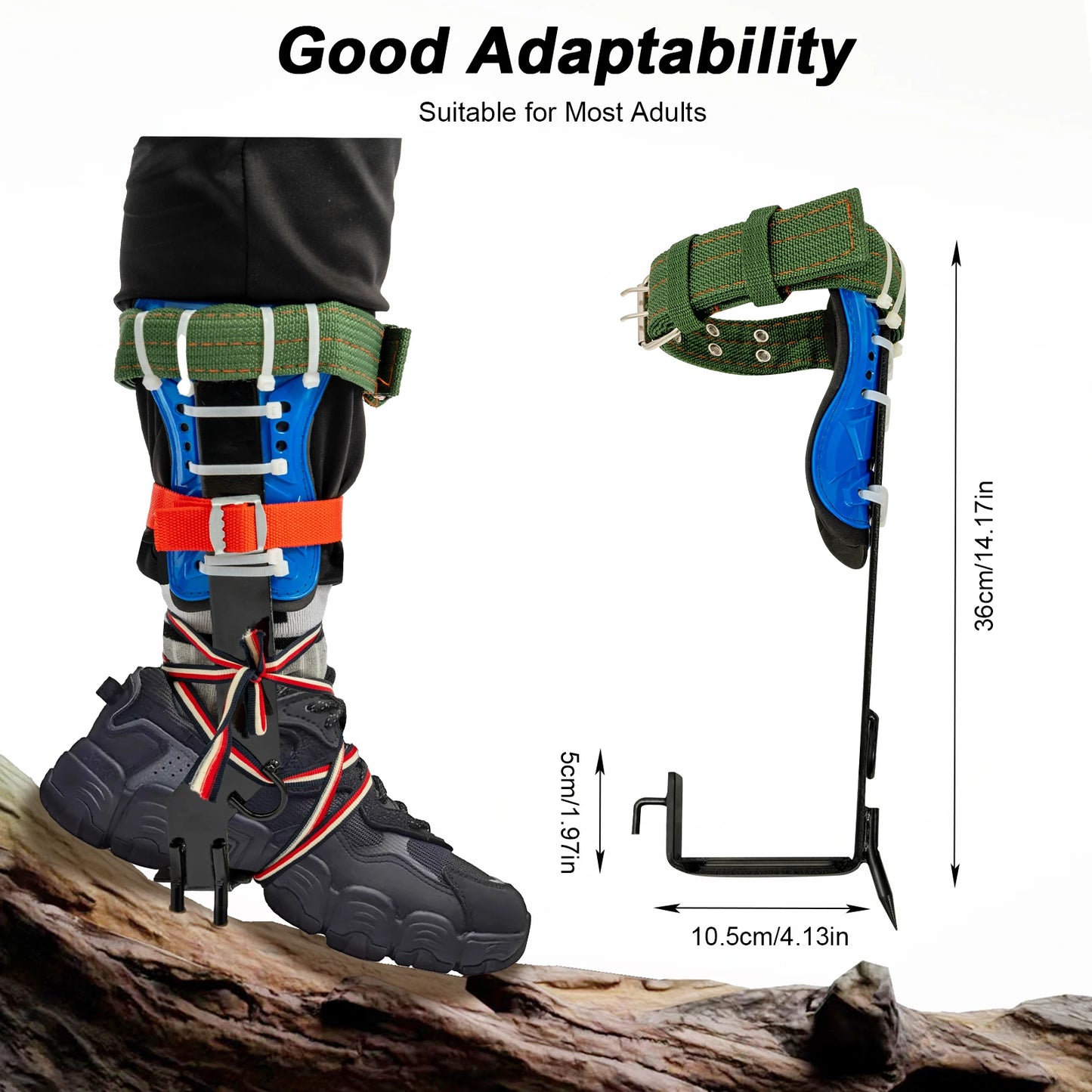 Tree Climbing Gear 100kg /220lbs. Load Capacity