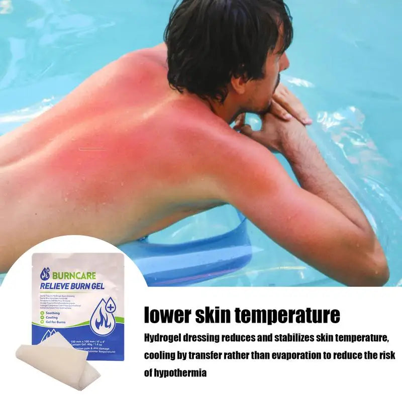Burn Dressing Scald Patch  Anti Biotic Ointment