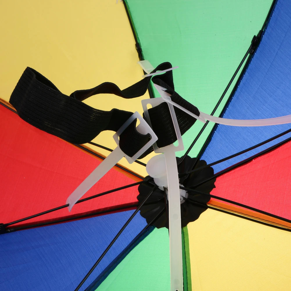 Umbrella Hat Sunscreen Universal Headwear UV Protection
