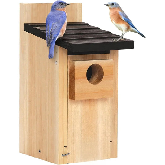 Bird Products CWH3 Cedar Bluebird Box House
