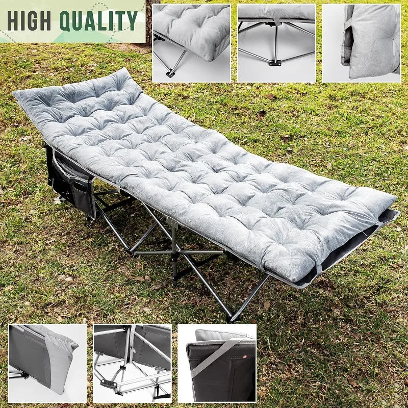 2-Pack Folding Cot, & Mattress Premium Quality