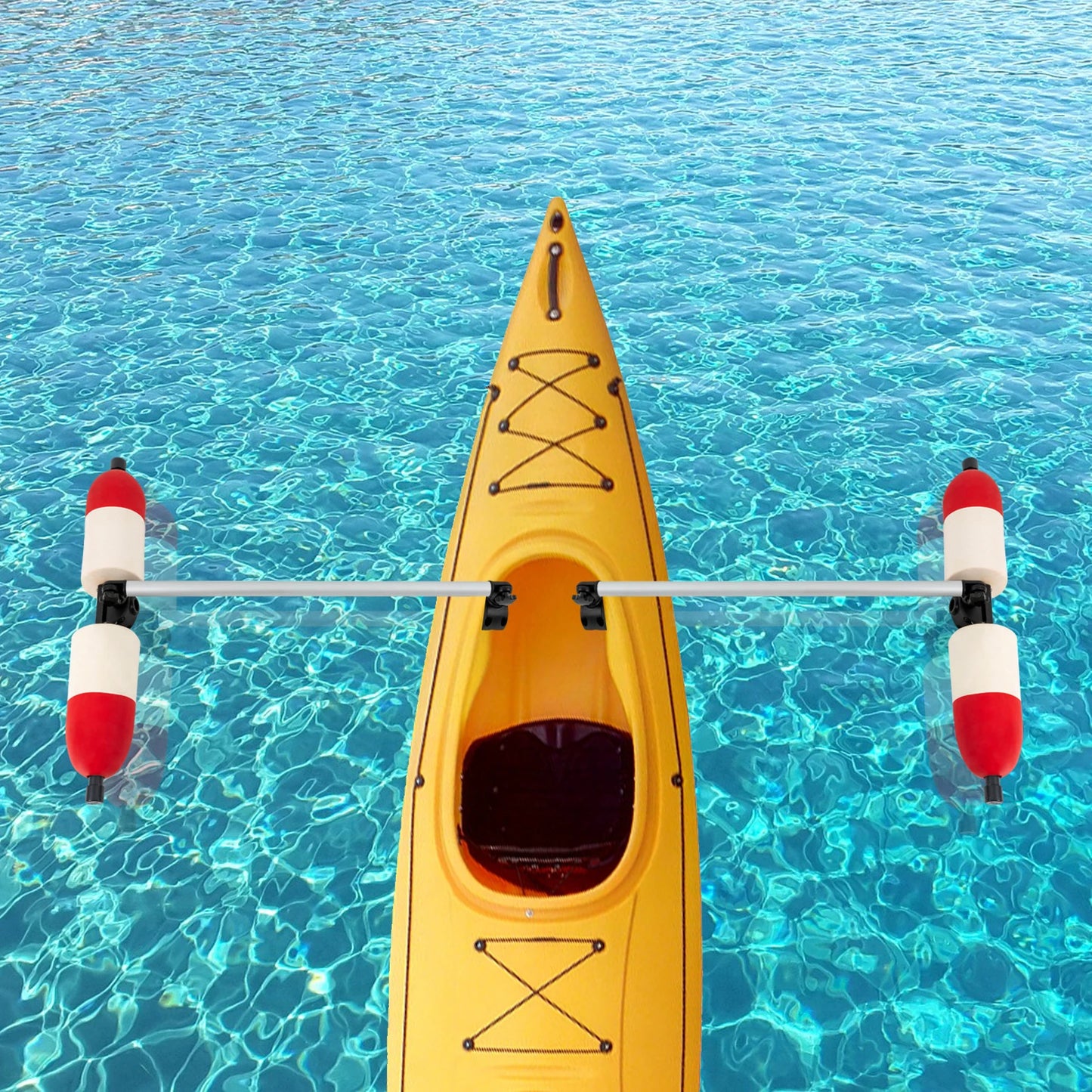 Outrigger/Stabilizer System PVC, most Kayaks/Canoes