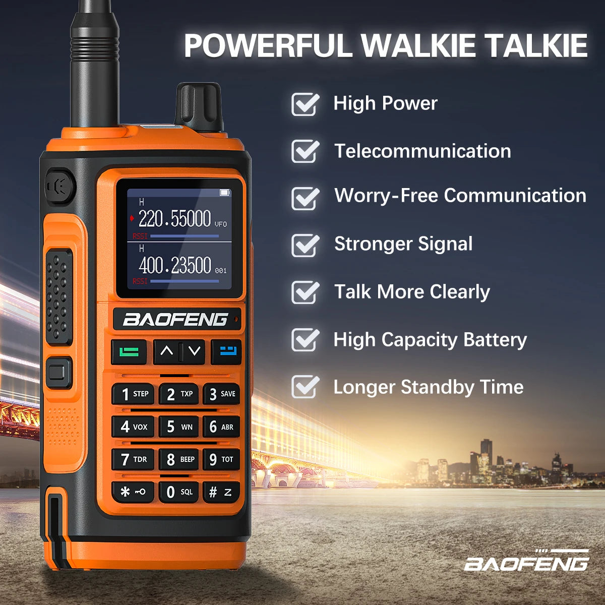 Baofeng UV-17R Long Range Two Way Radio