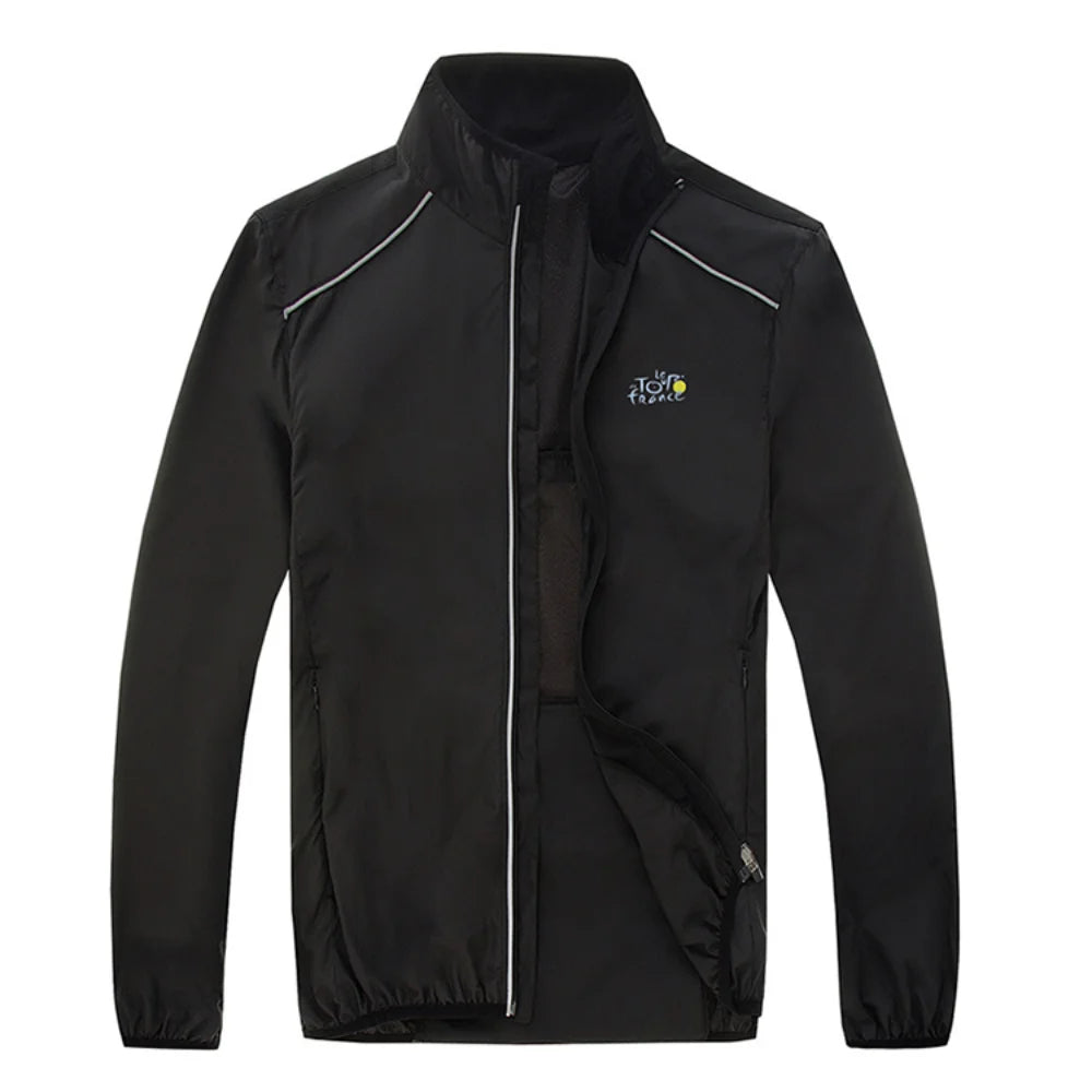 Men's Rain Jacket Waterproof Windbreaker Running Cycling