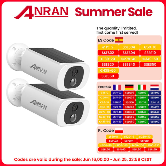 Battery Solar Security Camera, Floodlight, Night Vision
