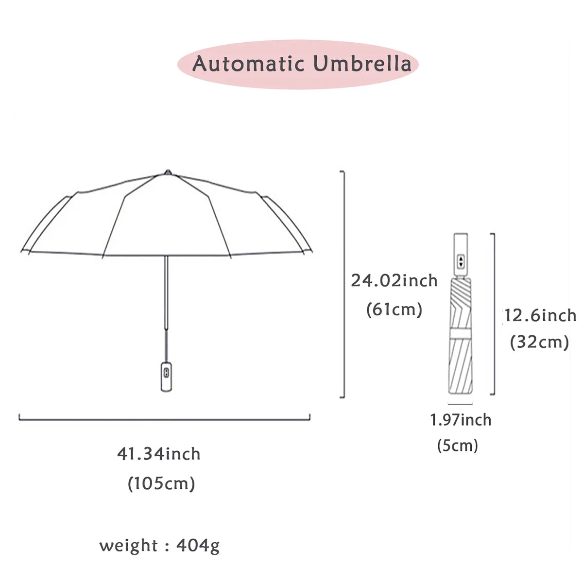 Umbrella Extra Large Ten Bone Men's / Women's