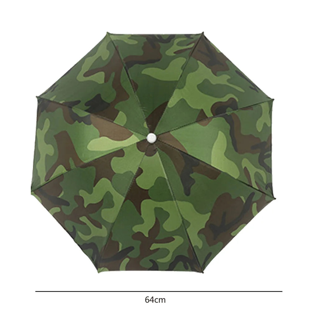 Outdoor Caps Umbrella Hat Foldable Sunshade Headwear