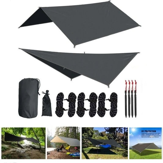 Waterproof Tarp Ultralight Sun Shelter For Outdoors