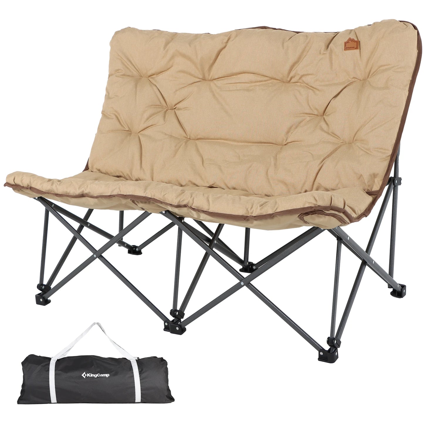 Oversized Butterfly Chair for 2, Support 300 lbs