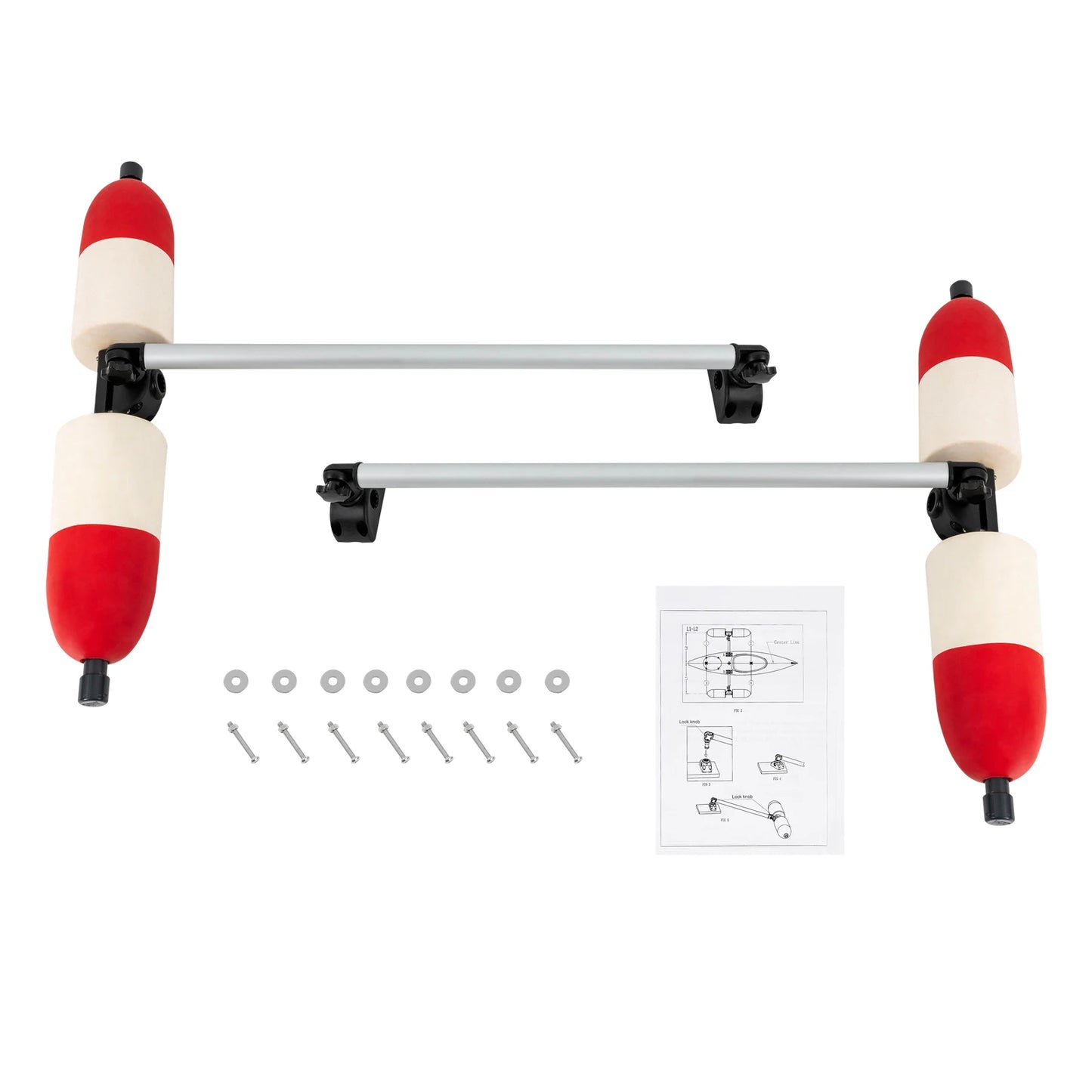 Outrigger/Stabilizer System PVC, most Kayaks/Canoes